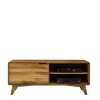 120x48x40 Cm Wildeiche TV Element Mit Tür – Eavy 14