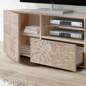 121x57x42 Cm TV Board In Dekor Eiche Sonoma – Bielvas 13