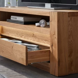123x53x40 TV Bank Mit Einer Schublade & Fach – Aconlean 16