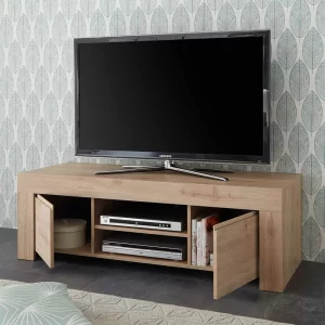 138x44x42 TV Unterschrank In Eichefarben – Karika 11