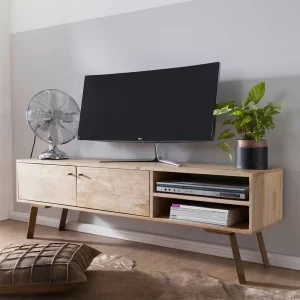 145x47x35 TV Lowboard Aus Mango Massivholz – Geyco 8