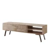 145x47x35 TV Lowboard Aus Mango Massivholz – Geyco 14