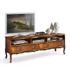 169x60x37 TV Phonotisch Mit Barock Design – Motiz 20
