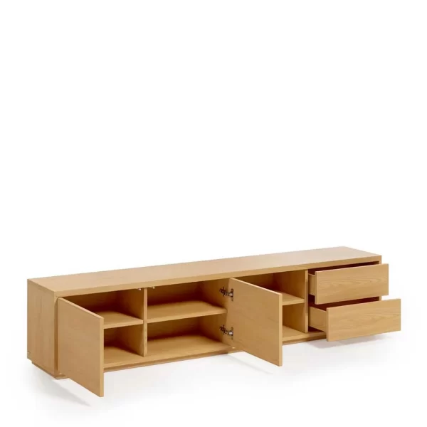 200x44x36 TV Board In Eiche Furnier – Elastian 4