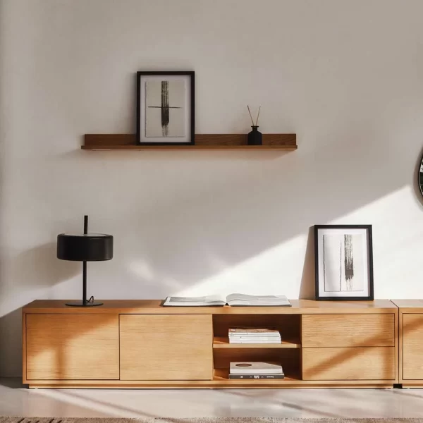 200x44x36 TV Board In Eiche Furnier – Elastian 7