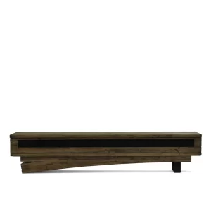 42cm Hohes Design TV Board In Wengefarben – Kanama 9