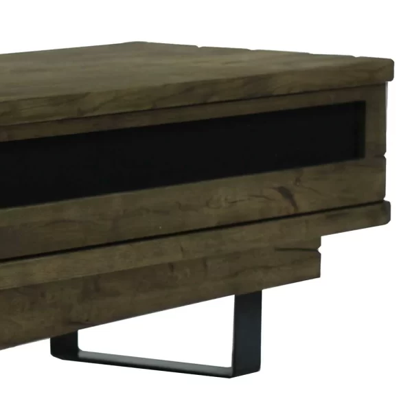 42cm Hohes Design TV Board In Wengefarben – Kanama 5