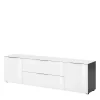 54cm Niedrige Kommode Mit Klappe & Schublade – Hemstri 20