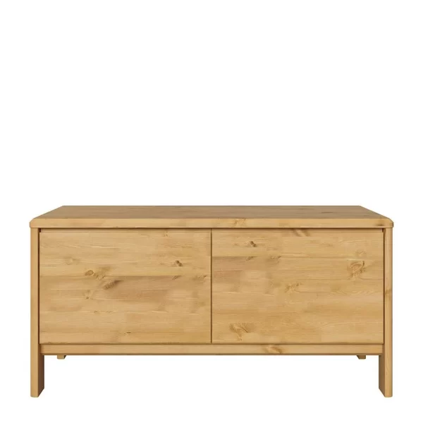 98x48x34 2 Schubladen Kommode Aus Kiefer – Etvina 3