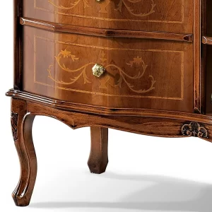 Barock TV Schrank In Nussbaumfarben – Motiz 7