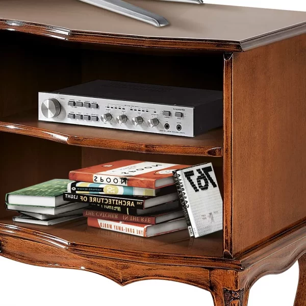 Barock TV Schrank In Nussbaumfarben – Motiz 4