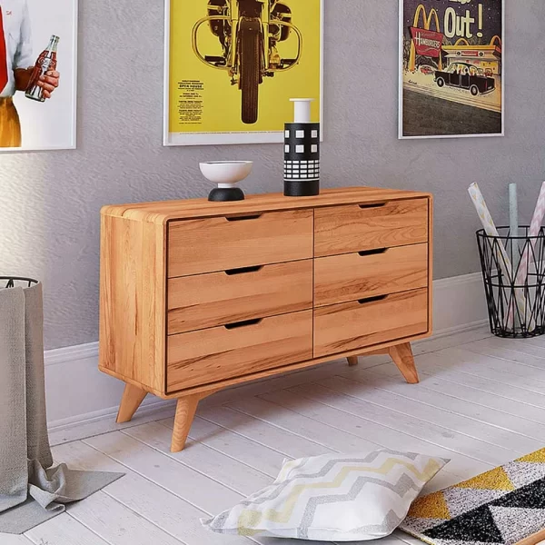 Holz Schubladenkommode 90x63x40 Cm – Junola 3
