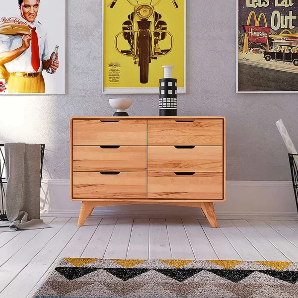 Holz Schubladenkommode 90x63x40 Cm – Junola 4