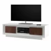 Moderne TV Kommode In Weiß & Eiche – Atoris 17