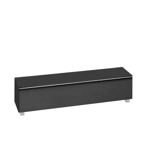 TV Board Iseon In Schwarz Glas 10