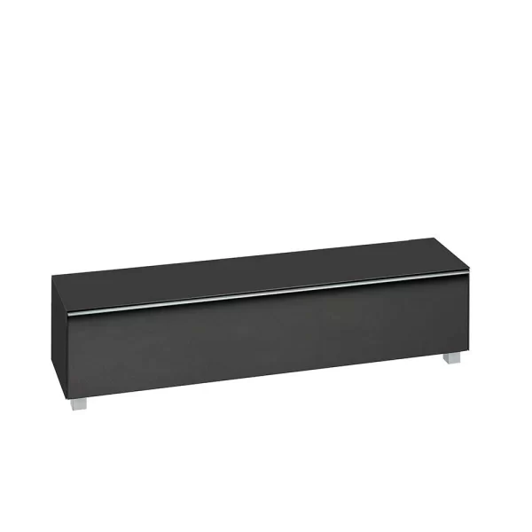TV Board Iseon In Schwarz Glas 4