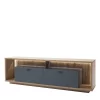 TV Lowboard In Eiche Optik & Grau – Dalavera 19