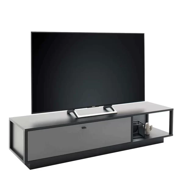 TV Lowboard In Grau & Anthrazit – Ridona 3