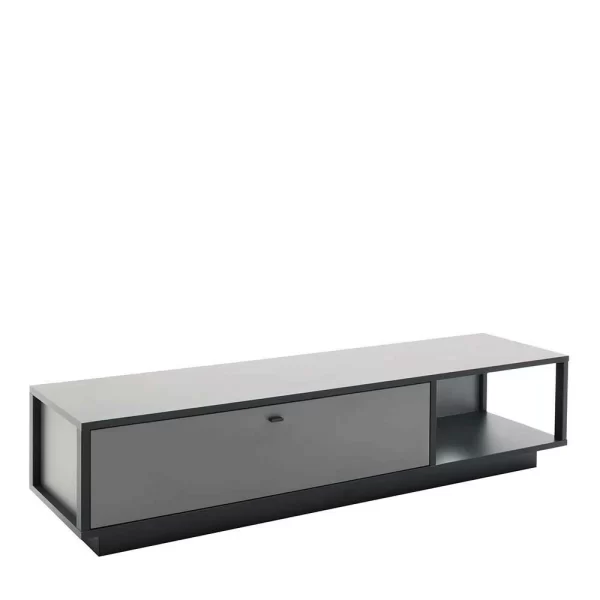 TV Lowboard In Grau & Anthrazit – Ridona 4
