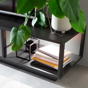 TV Lowboard In Grau & Anthrazit – Ridona 18